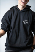 City Padel Line Art Hoodie - Black