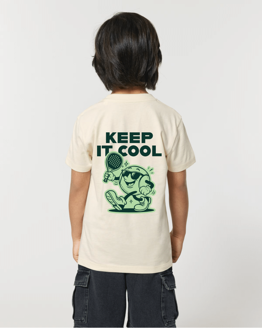 Kids Keep It Cool Tee - Natural