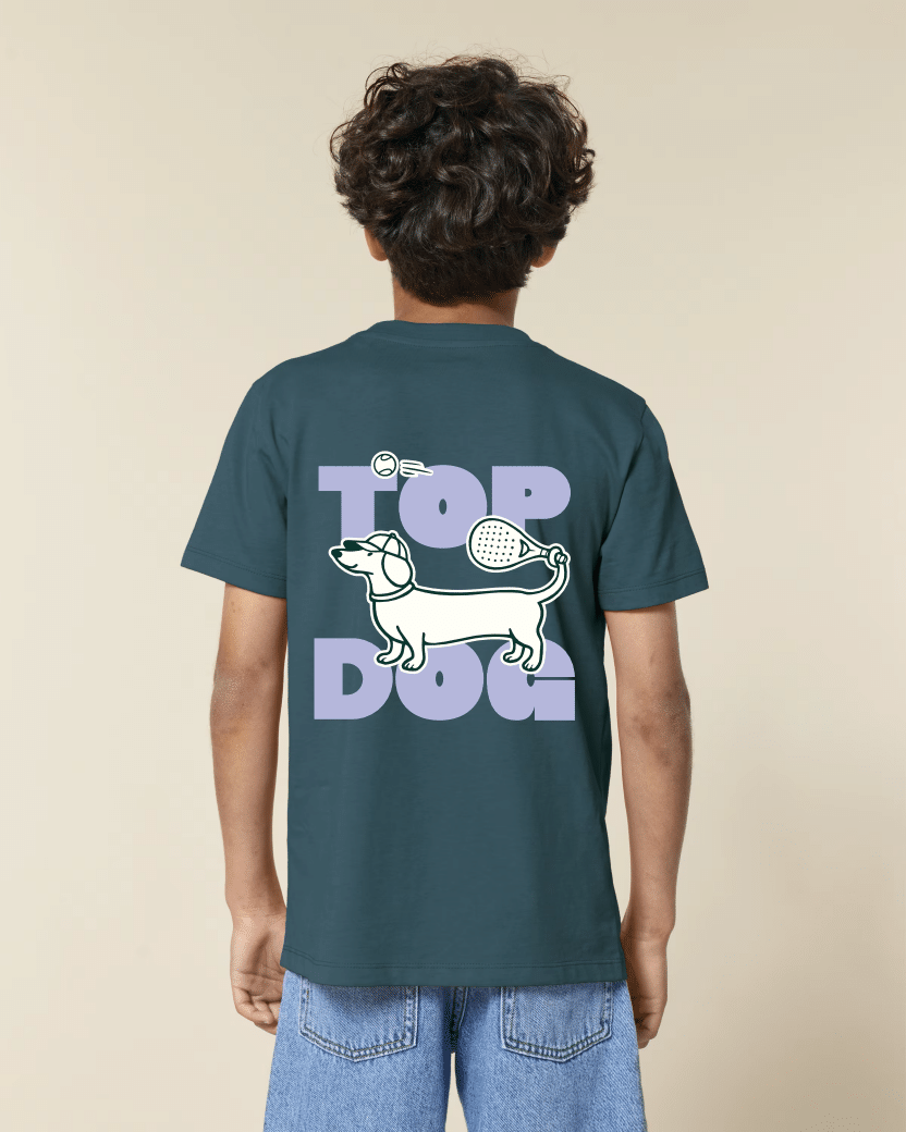 Kids Top Dog Tee - Airforce Blue